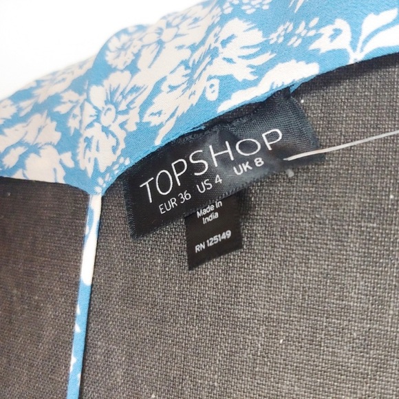 TOPSHOP cornflower dress - Picture 6 of 7